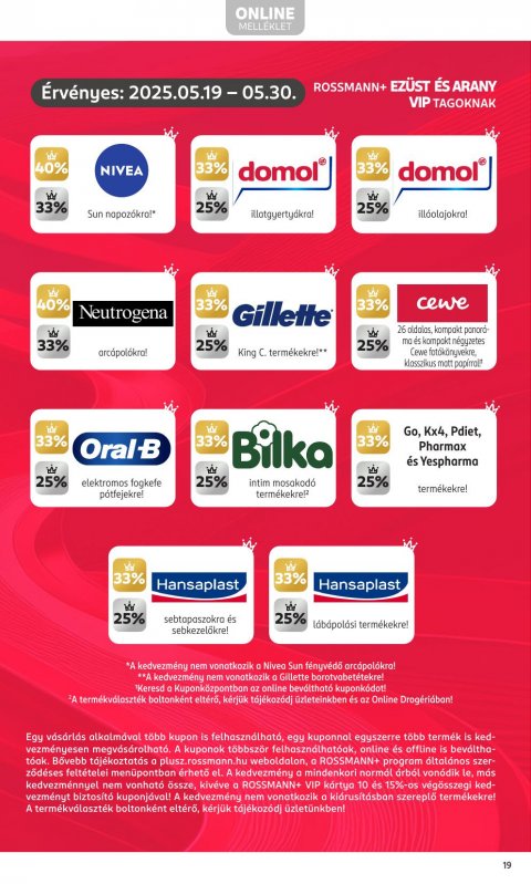 ROSSMANN akciós újság
