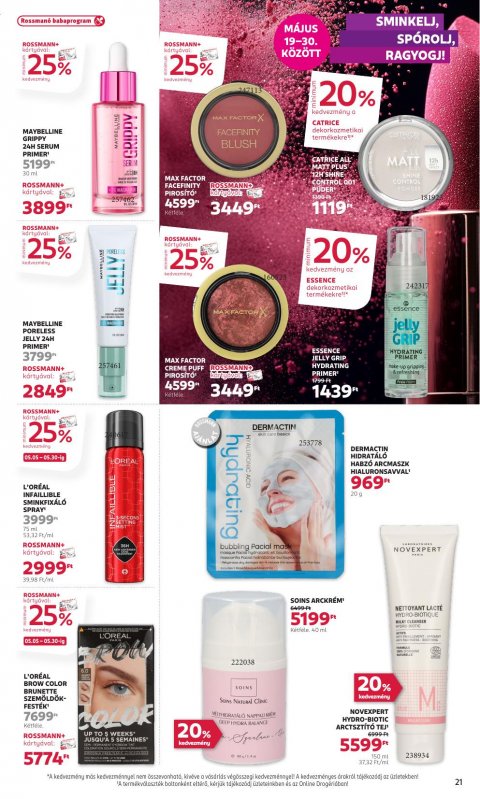 ROSSMANN akciós újság