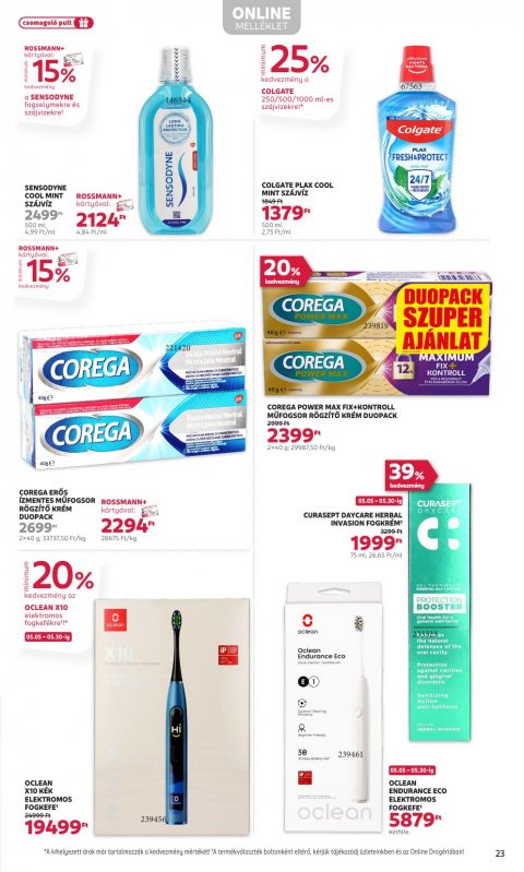 ROSSMANN akciós újság