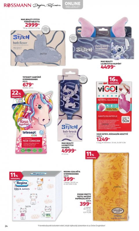 ROSSMANN akciós újság