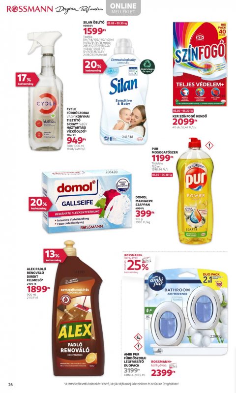 ROSSMANN akciós újság