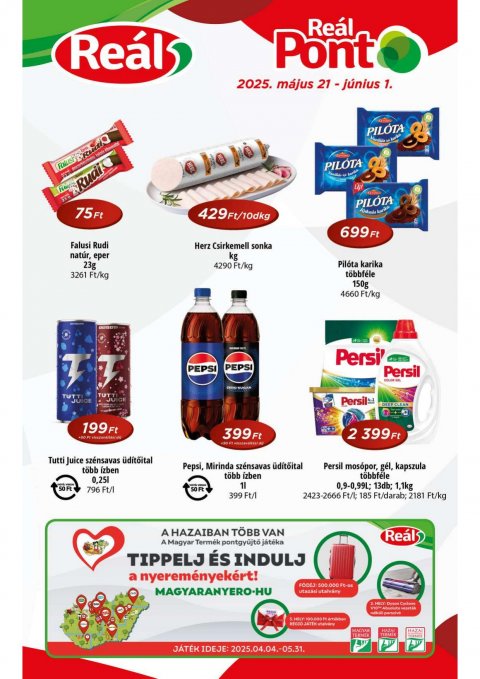 REAL Pont akciós újság