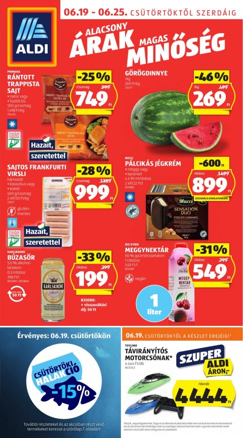 ALDI akciós újság