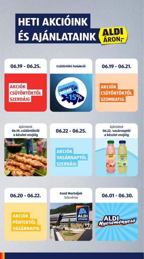 ALDI akciós újság
