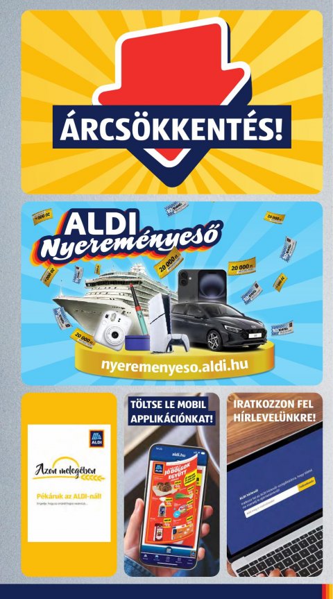 ALDI akciós újság