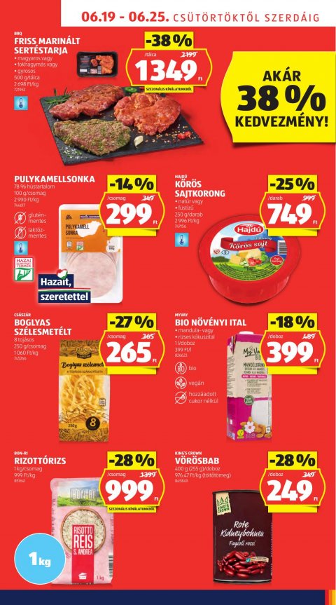 ALDI akciós újság