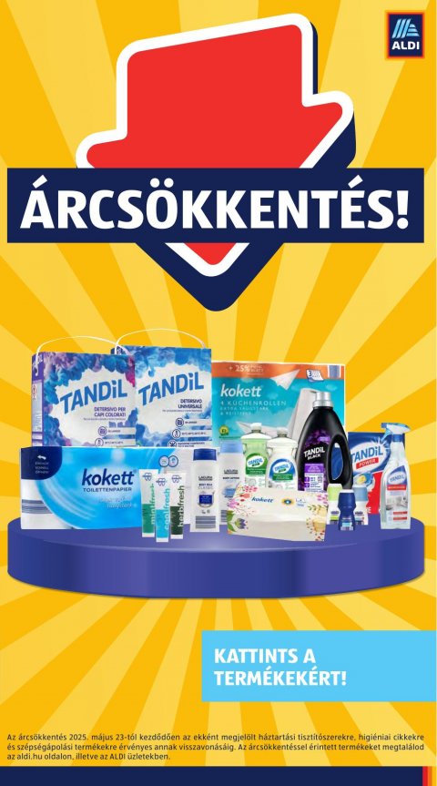 ALDI akciós újság