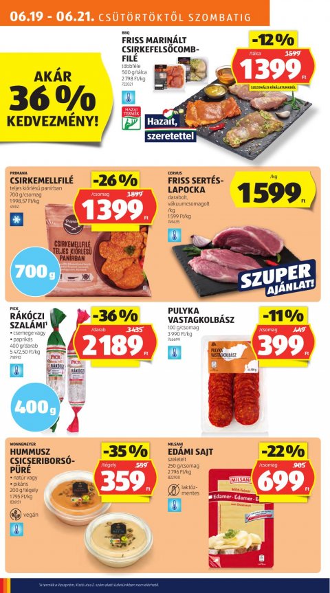 ALDI akciós újság