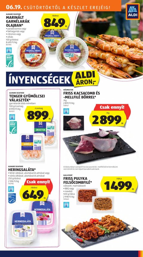 ALDI akciós újság