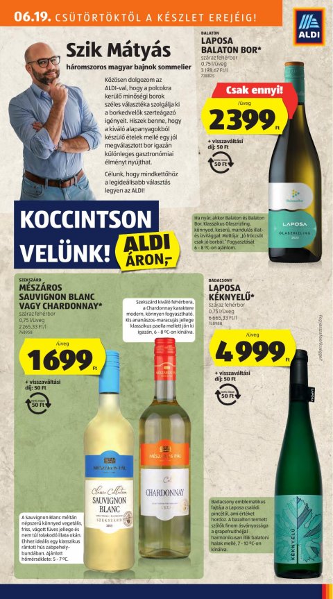 ALDI akciós újság
