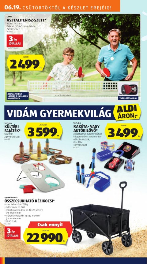 ALDI akciós újság