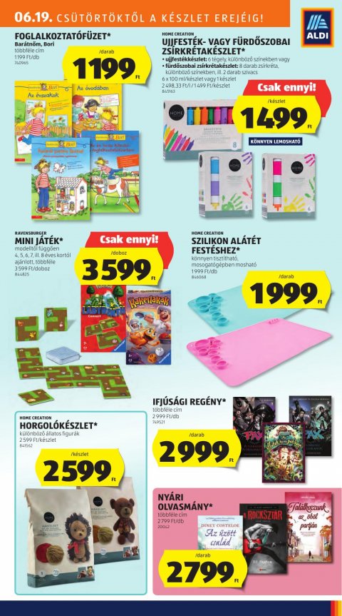 ALDI akciós újság