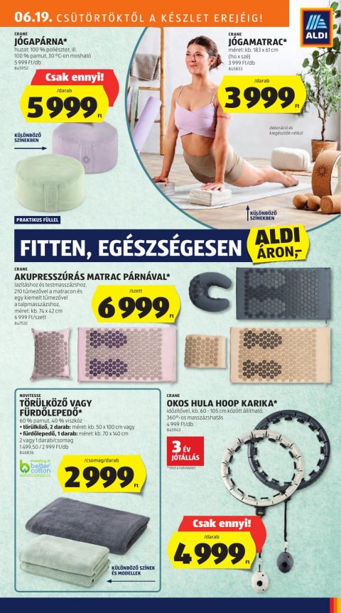 ALDI akciós újság