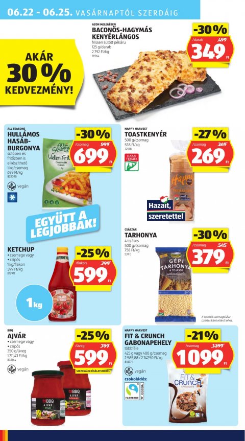 ALDI akciós újság