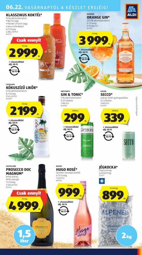 ALDI akciós újság