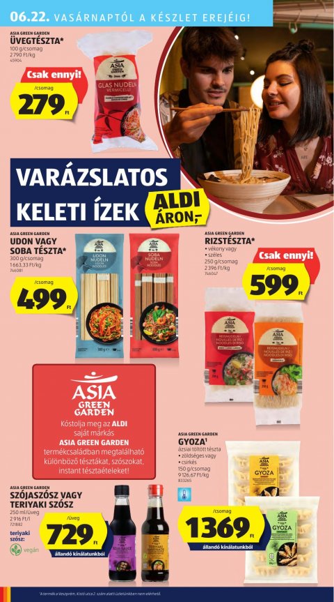 ALDI akciós újság