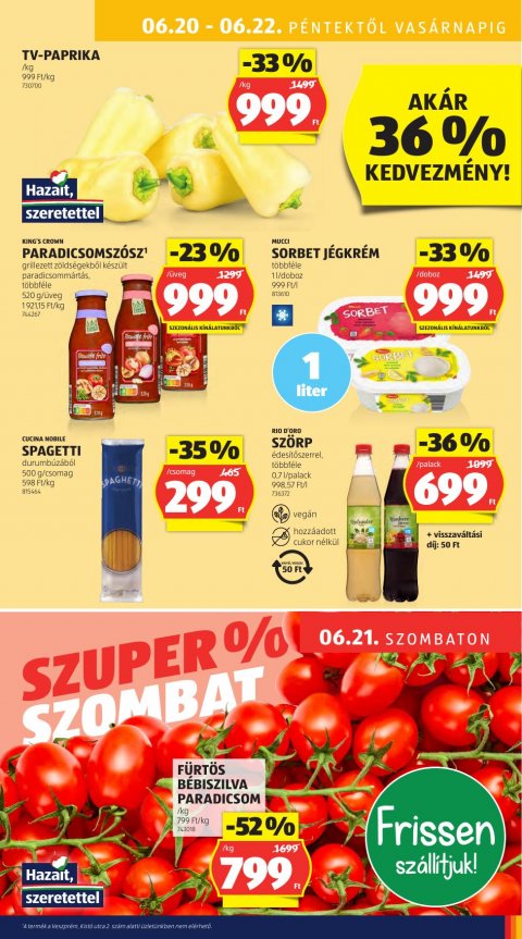 ALDI akciós újság