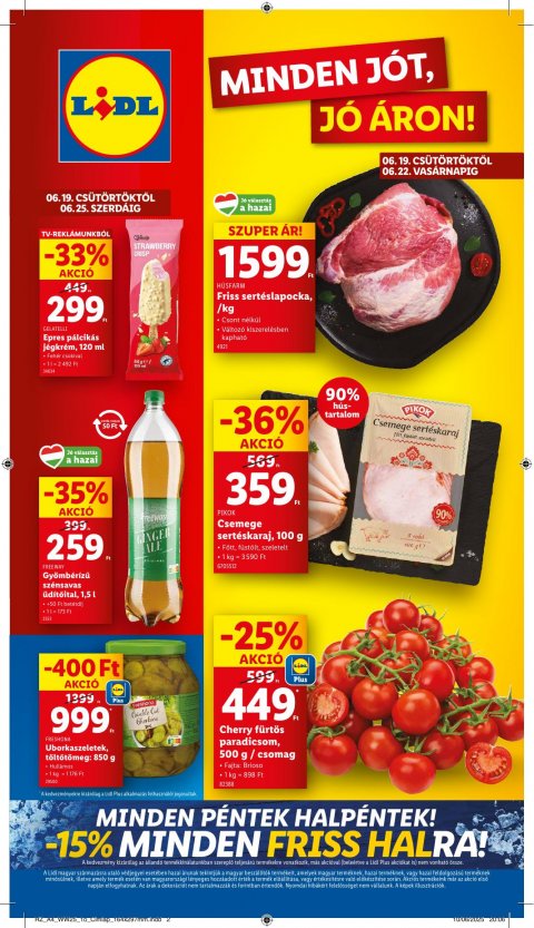 LIDL akciós újság