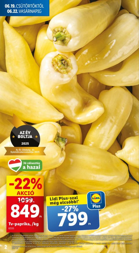 LIDL akciós újság