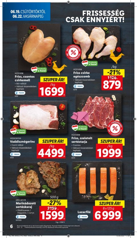 LIDL akciós újság