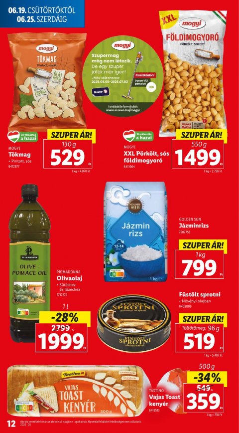 LIDL akciós újság