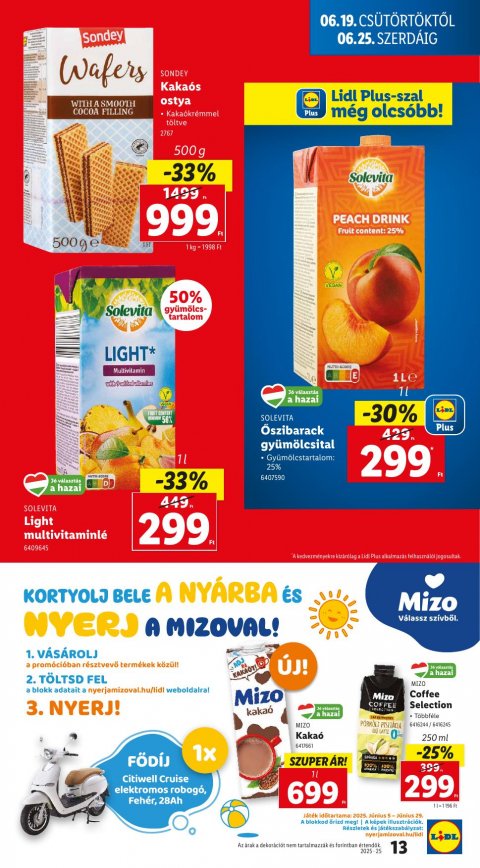 LIDL akciós újság