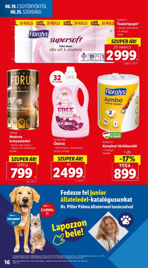LIDL akciós újság