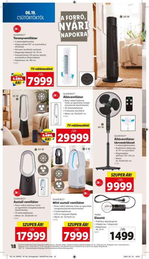 LIDL akciós újság