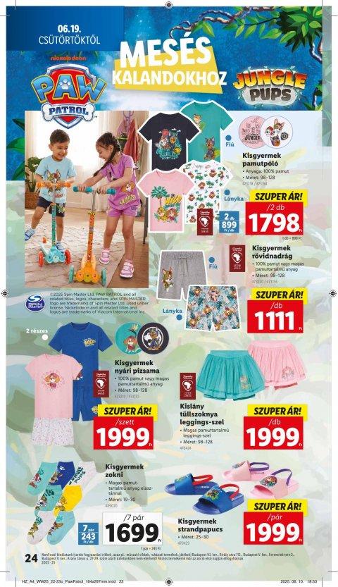 LIDL akciós újság