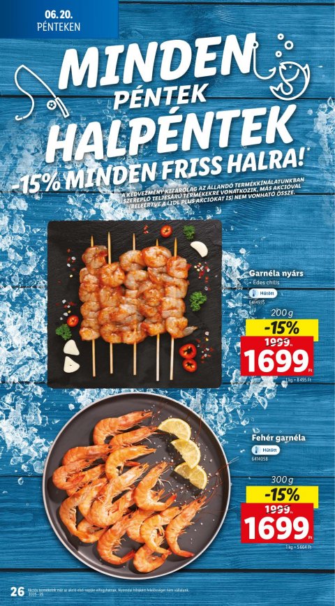 LIDL akciós újság