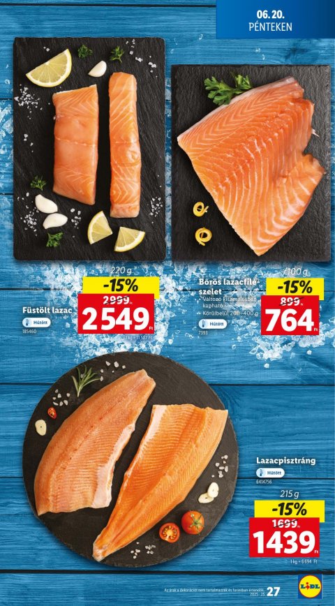 LIDL akciós újság