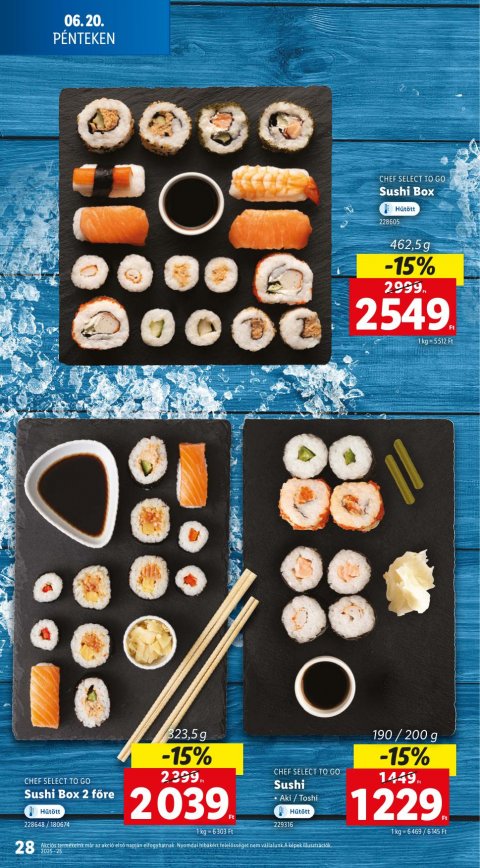 LIDL akciós újság