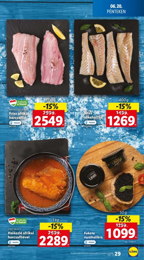 LIDL akciós újság