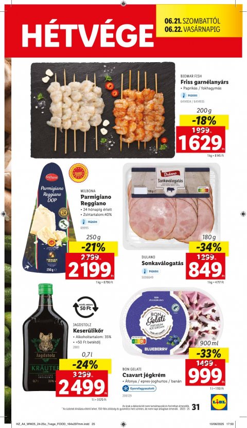 LIDL akciós újság