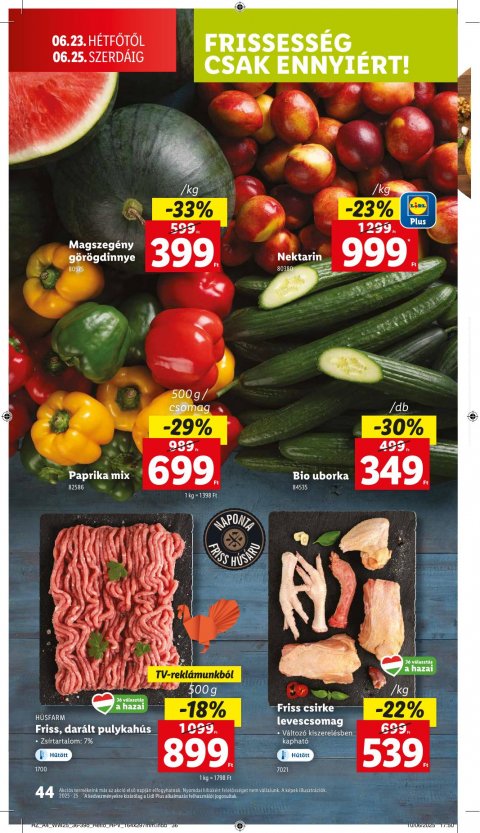 LIDL akciós újság