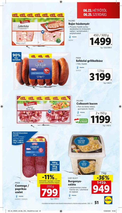 LIDL akciós újság