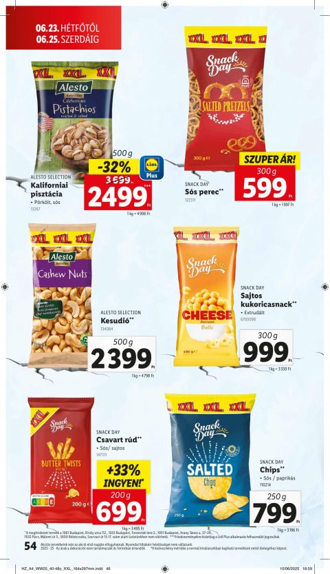 LIDL akciós újság