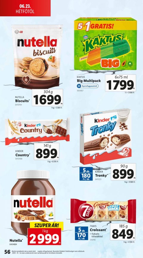 LIDL akciós újság