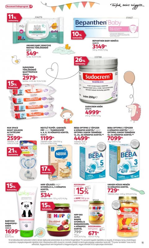 ROSSMANN akciós újság