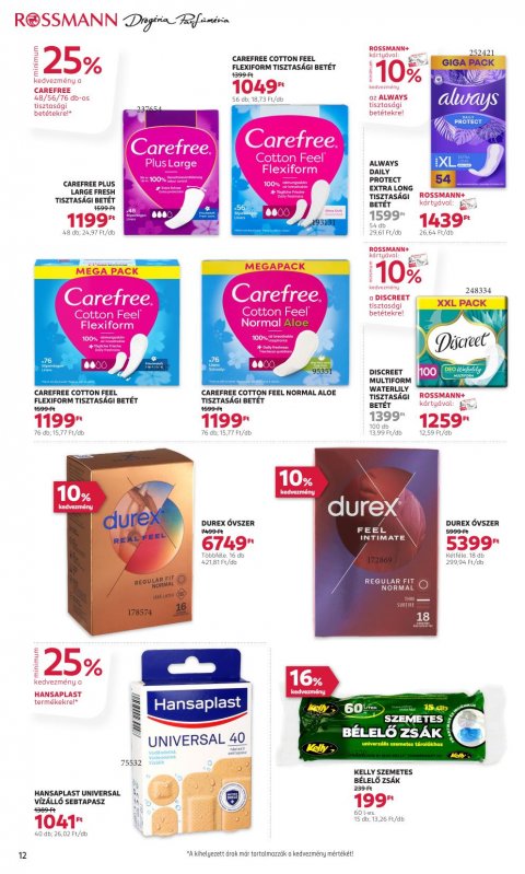 ROSSMANN akciós újság