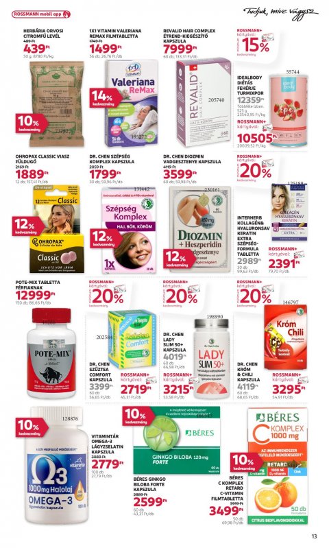 ROSSMANN akciós újság