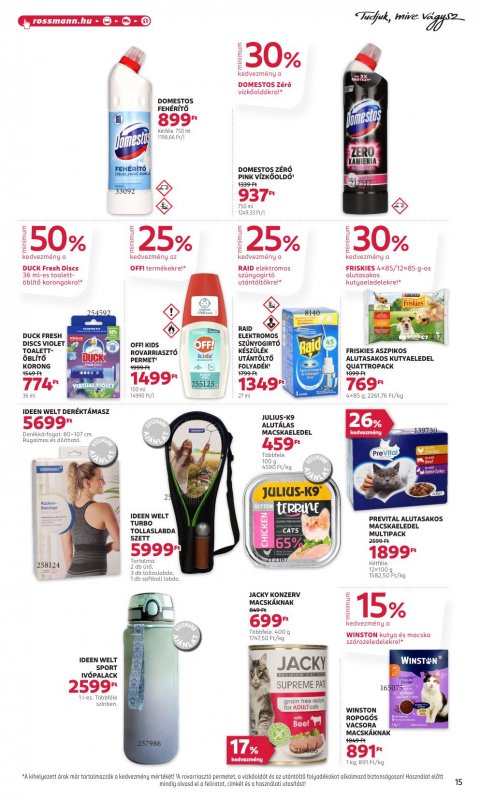 ROSSMANN akciós újság