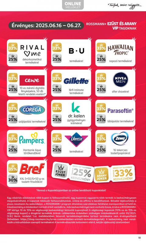 ROSSMANN akciós újság