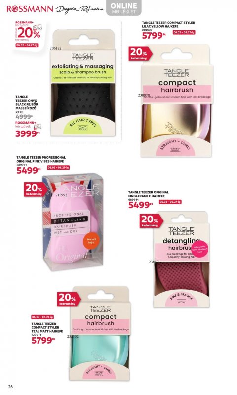 ROSSMANN akciós újság
