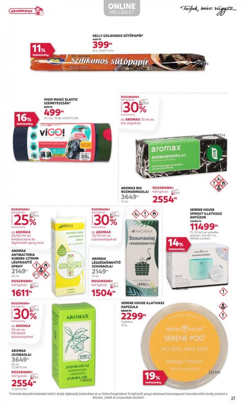 ROSSMANN akciós újság