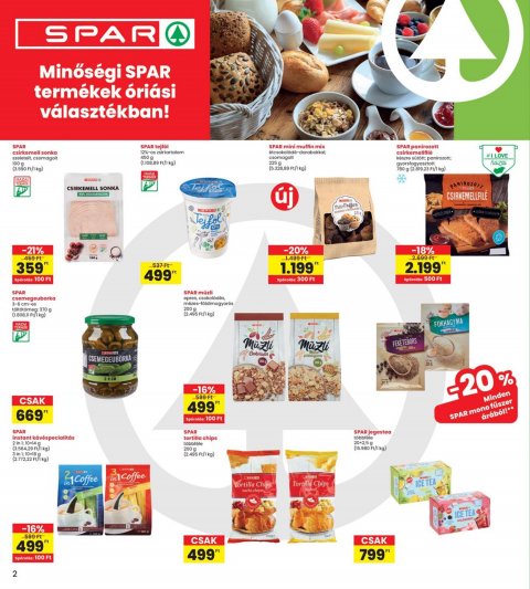 INTERSPAR akciós újság