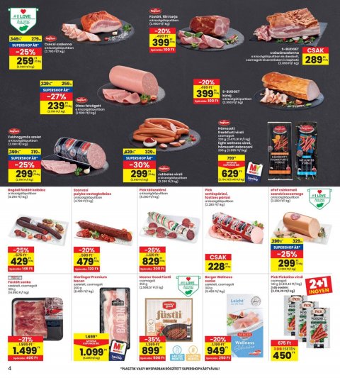 INTERSPAR akciós újság