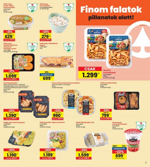 INTERSPAR akciós újság