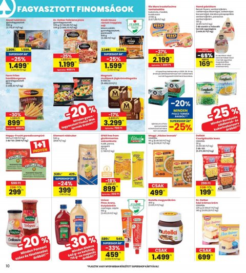 INTERSPAR akciós újság