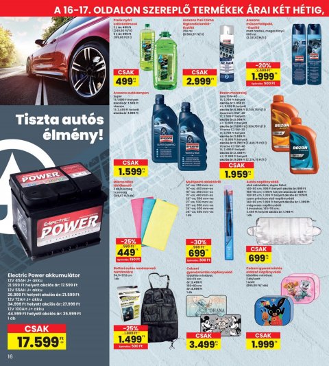 INTERSPAR akciós újság